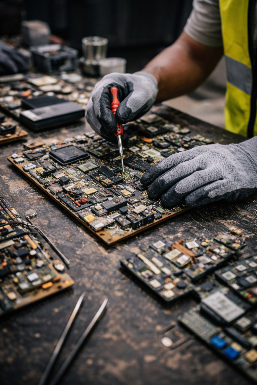 Buying used electronics from customers